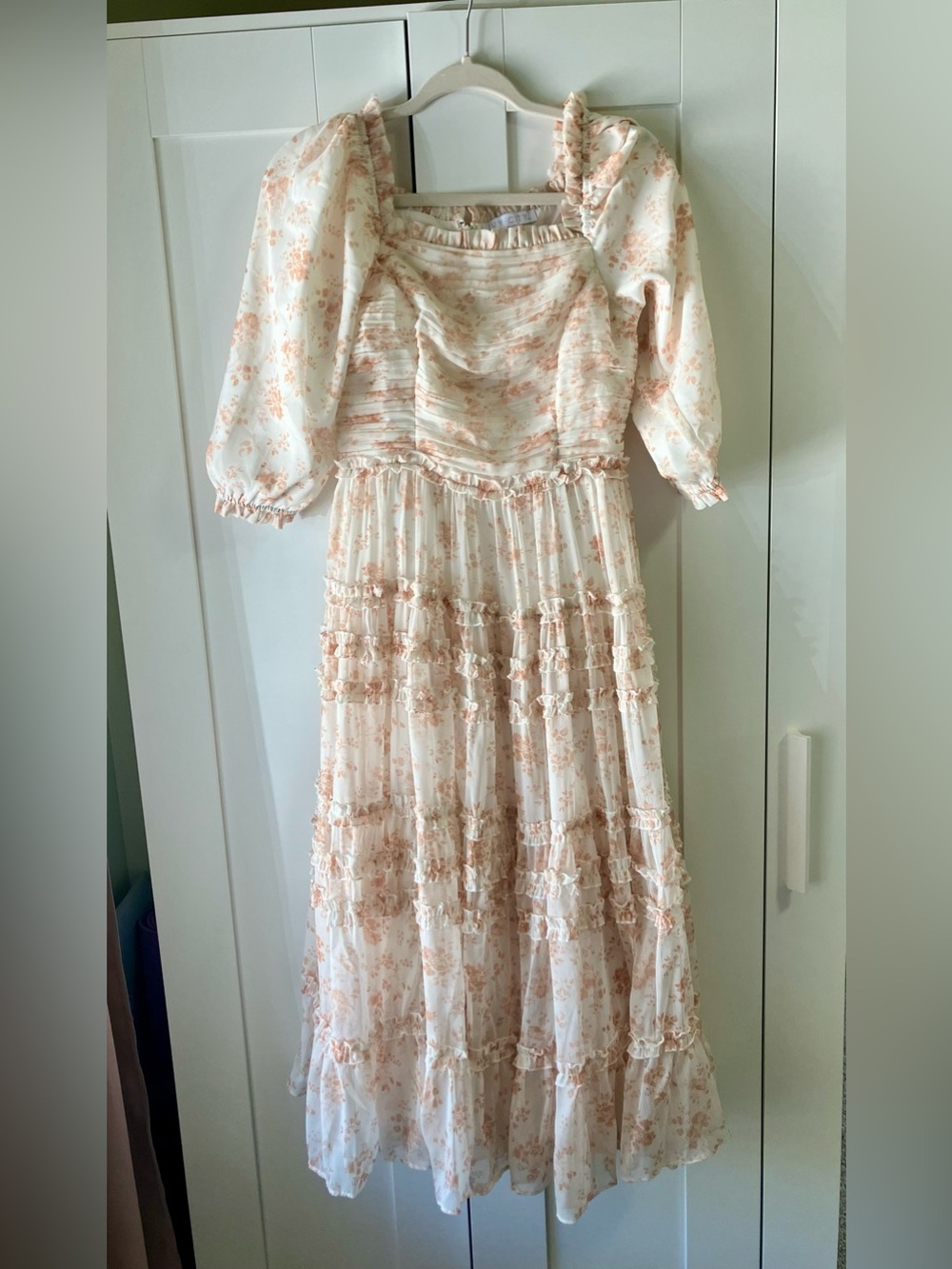 Ivy City Co Cream Aniston dress - Picture 3 of 5